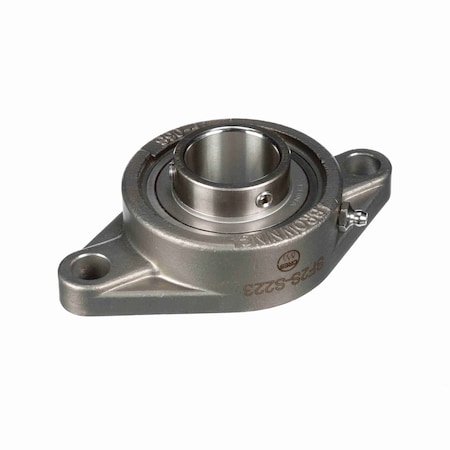 Browning Mounted Stainless Steel Two Bolt Flange Ball Bearing, SF2S-S223 SF2S-S223